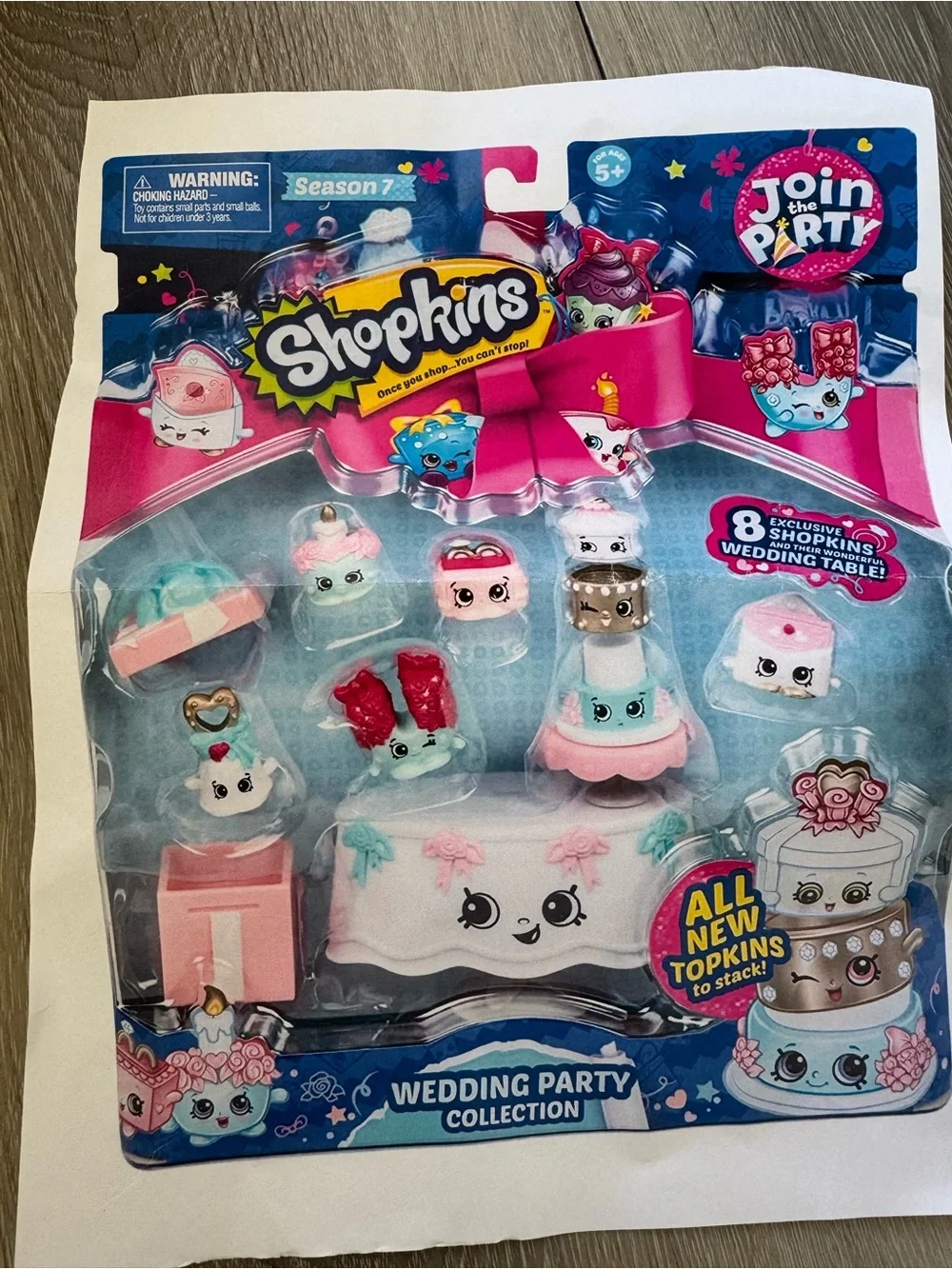 Shopkins season 7 theme pack wedding party